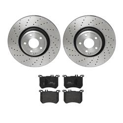Brembo Disc Brake Pad and Rotor Kits KT04512