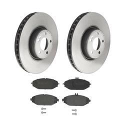 Brembo Disc Brake Pad and Rotor Kits for 2015-2021 C300, 2018-2019 E300 - KT04519