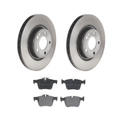 Brembo Disc Brake Pad and Rotor Kits KT04520