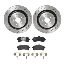 Brembo Disc Brake Pad and Rotor Kits KT04538