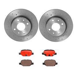 Brembo Disc Brake Pad and Rotor Kits for 2012-2019 500 - KTX0087