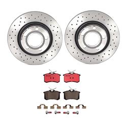 Brembo Disc Brake Pad and Rotor Kits for 2000-2003 A8 QUATTRO, 2001-2003 S8 - KTX0089