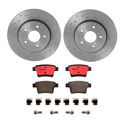 Brembo Disc Brake Pad and Rotor Kits for 2005-2008 X-TYPE - KTX0095