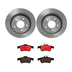 Brembo Disc Brake Pad and Rotor Kits for 2004-2013 3 - KTX0098