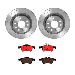 Brembo Disc Brake Pad and Rotor Kits for 2003-2011 9-3 - KTX0118