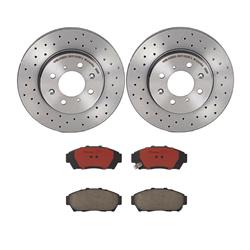 Brembo Disc Brake Pad and Rotor Kits for 1995-2001 INTEGRA - KTX0158