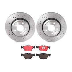Brembo Disc Brake Pad and Rotor Kits for 2004-2010 X3 - KTX0163