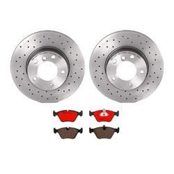Brembo Disc Brake Pad and Rotor Kits for 1997-1998 528I - KTX0168
