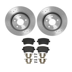 Brembo Disc Brake Pad and Rotor Kits KTX4039