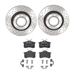 Brembo Disc Brake Pad and Rotor Kits for 2000-2003 A8 QUATTRO, 2001-2003 S8 - KTX4062