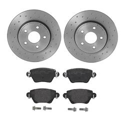 Brembo Disc Brake Pad and Rotor Kits for 2002-2005 X-TYPE - KTX4064