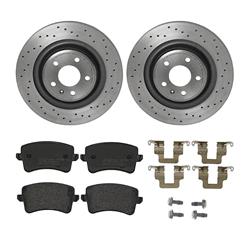Brembo Disc Brake Pad and Rotor Kits for 2008-2012 S5 - KTX4066