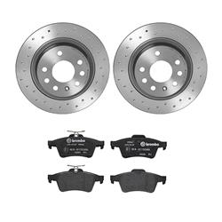 Brembo Disc Brake Pad and Rotor Kits for 2003-2011 9-3 - KTX4078