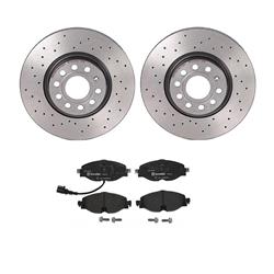 Brembo Disc Brake Pad and Rotor Kits KTX4084