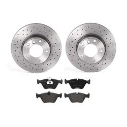 Brembo Disc Brake Pad and Rotor Kits for 1997-1998 528I - KTX4092