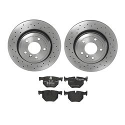 Brembo Disc Brake Pad and Rotor Kits for 2004-2007 525I, 530I, 2008-2009 528I - KTX4095