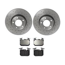 Brembo Disc Brake Pad and Rotor Kits KTX4100