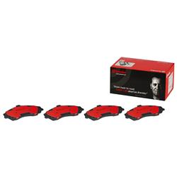 Brembo NAO Ceramic Brake Pads for 1997-2013 CORVETTE, 2005-2006 GTO, 2004-2009 XLR - P10052N