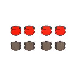Brembo NAO Ceramic Brake Pads for 2006-2008 CORVETTE - P10067N