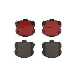 Brembo NAO Ceramic Brake Pads for 2006-2013 CORVETTE - P10069N