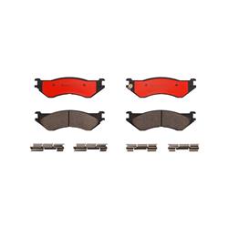 Brembo NAO Ceramic Brake Pads for 2003-2008 RAM 3500, RAM 2500, 2004-2007 RAM 1500 - P18023N