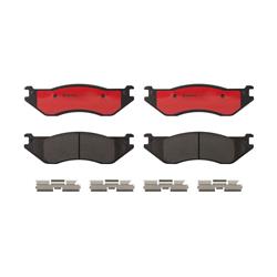 Brembo NAO Ceramic Brake Pads for 2003-2006 DURANGO, 2002-2005 RAM 1500, 2003 RAM 1500 VAN - P18026N