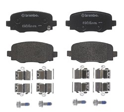 Brembo Low-Met Brake Pads for 2016-2020 500X, 2015-2023 RENEGADE - P23177