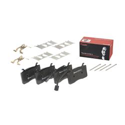Brembo Low-Met Brake Pads for 2017-2019 GIULIA, 2018-2021 STELVIO - P23185