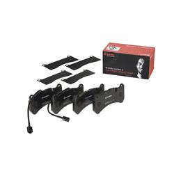Brembo Low-Met Brake Pads for 2017-2019 GIULIA, 2018-2019 STELVIO - P23186