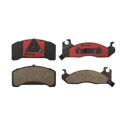 Brembo NAO Ceramic Brake Pads for 1990-1993 MUSTANG - P24090N