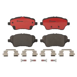 Brembo NAO Ceramic Brake Pads for 2014-2019 FIESTA - P24151N
