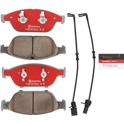 Brembo NAO Ceramic Brake Pads for 2020-2022 MUSTANG - P24244N