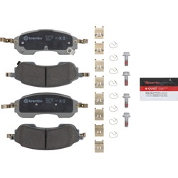 Brembo NAO Ceramic Brake Pads for 2021-2023 BRONCO, 2024-2025 RANGER - P24254N