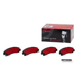 Brembo NAO Ceramic Brake Pads for 2006-2011 RIDGELINE, 2009-2014 TL - P28073N