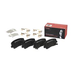 Brembo Low-Met Brake Pads for 2019-2023 G70, 2018-2021 STINGER - P30108