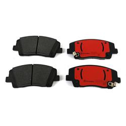 Brembo NAO Ceramic Brake Pads for 2019-2023 G70, 2018-2021 STINGER - P30108N