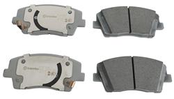Brembo NAO Ceramic Brake Pads for 2020-2024 G70, 2022-2023 STINGER - P30119N