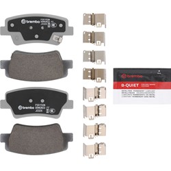 Brembo NAO Ceramic Brake Pads for 2021-2025 ELANTRA - P30150N
