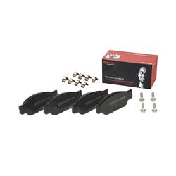 Brembo Low-Met Brake Pads for 2000-2006 LS, 2000-2002 S-TYPE, 2002-2005 THUNDERBIRD - P36012