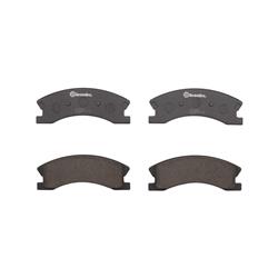 Brembo NAO Ceramic Brake Pads for 1999-2004 GRAND CHEROKEE - P37008N