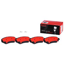 Brembo NAO Ceramic Brake Pads for 2015-2017 200, 2014-2022 CHEROKEE - P37019N