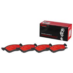 Brembo NAO Ceramic Brake Pads for 2012-2024 DURANGO, 2011-2021 GRAND CHEROKEE - P37022N
