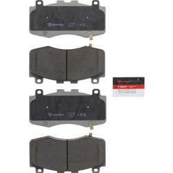 Brembo NAO Ceramic Brake Pads for 2021-2024 DURANGO, 2019-2021 GRAND CHEROKEE - P37028N