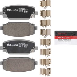 Brembo NAO Ceramic Brake Pads for 2022-2025 GRAND CHEROKEE, 2021-2025 GRAND CHEROKEE L - P37030N
