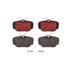 Brembo NAO Ceramic Brake Pads for 1999-2004 DISCOVERY, 1995-2002 RANGE ROVER - P44009N