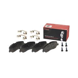 Brembo Low-Met Brake Pads for 2006-2009 RANGE ROVER SPORT, RANGE ROVER, 2005-2009 LR3 - P44014