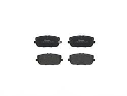 Brembo Low-Met Brake Pads for 2017-2020 124 SPIDER, 2006-2025 MX-5 MIATA - P49044