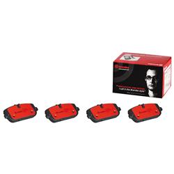 Brembo NAO Ceramic Brake Pads for 2017-2020 124 SPIDER, 2006-2020 MX-5 MIATA - P49044N