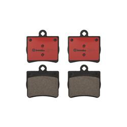 Brembo NAO Ceramic Brake Pads for 1997-1998 C230 - P50024N