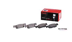Brembo NAO Ceramic Brake Pads for 2019 EQ FORTWO, 2016-2018 FORTWO - P50137N